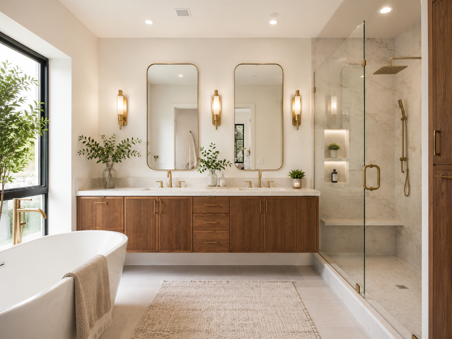 Double Vanity Bath