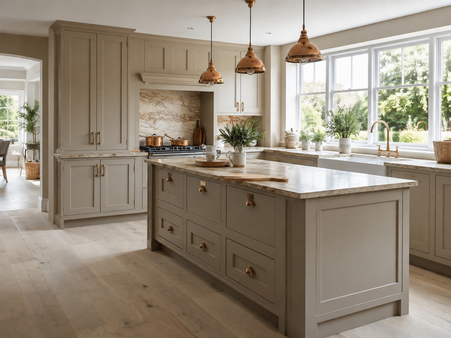 Taupe Shaker Kitchen