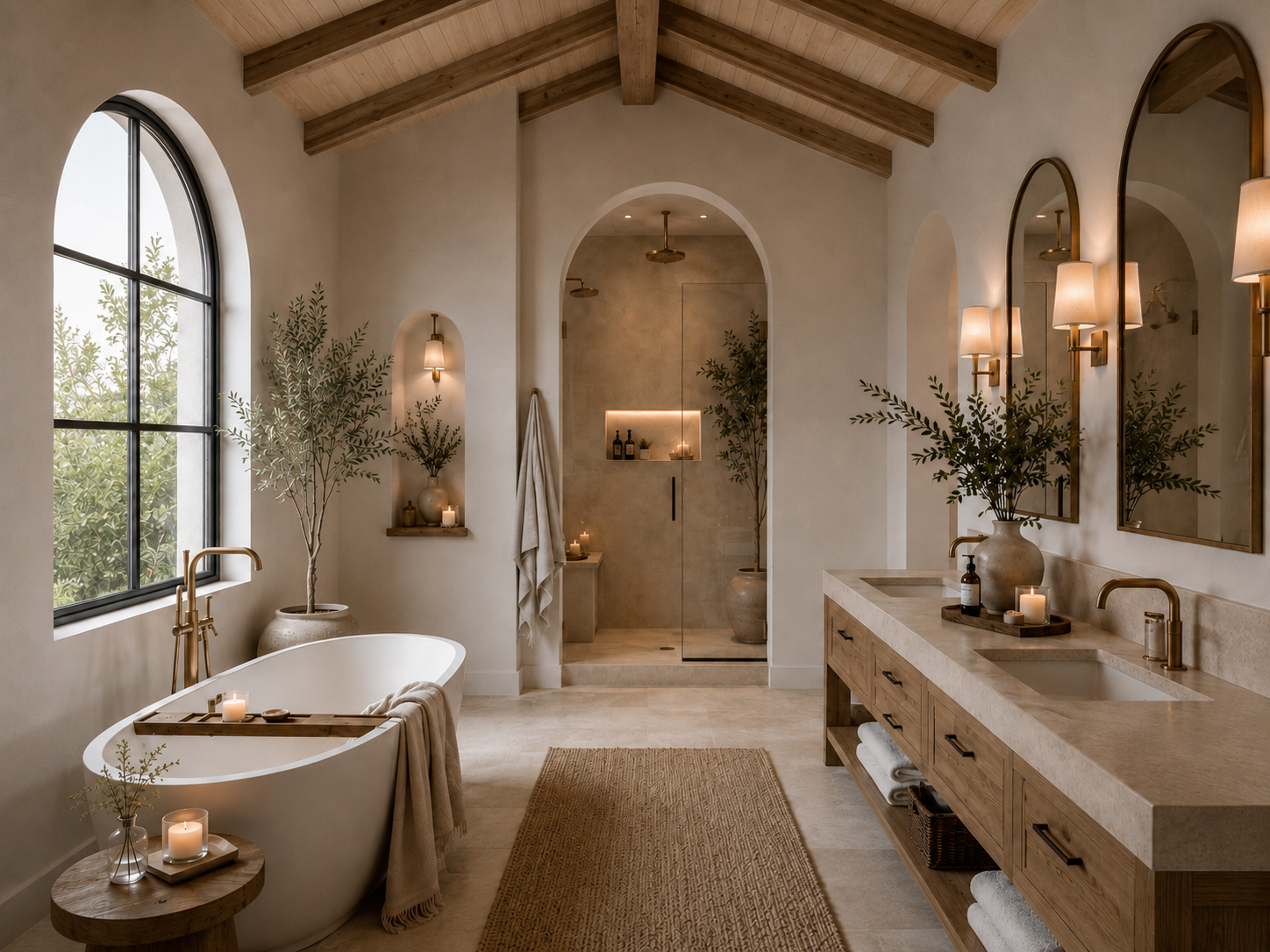 Vaulted Spa Bath