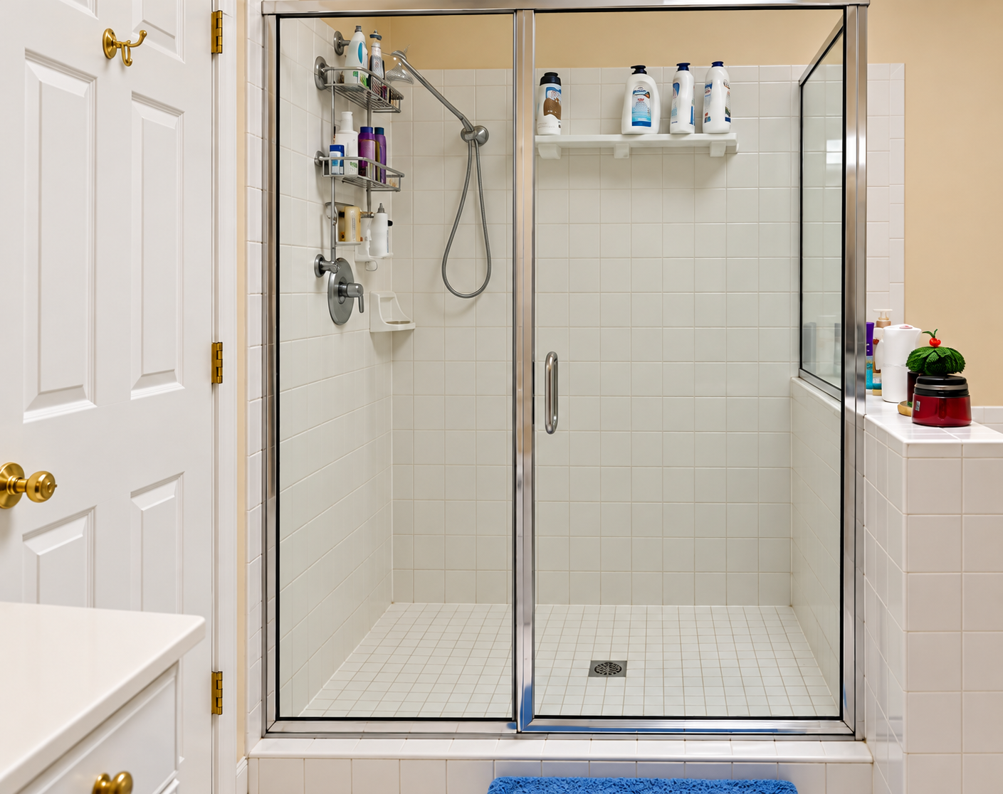 Shower transformation — before