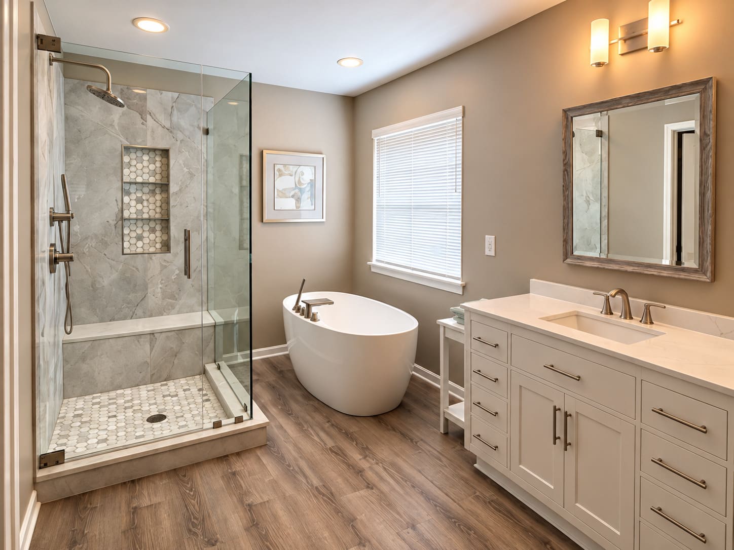 After — From Outdated to Spa-Inspired